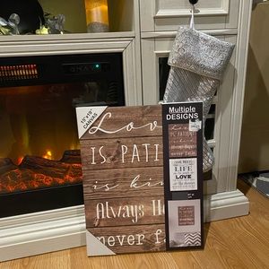 Love is Patient.. Canvas Picture